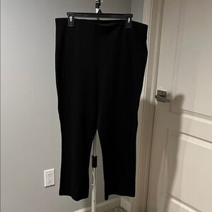 Talbots Black Straight Leg Women's Pants montauk pant